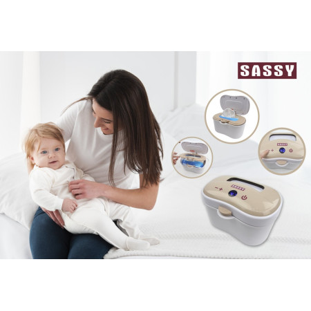 Máy giữ ấm khăn ướt điều chỉnh nhiệt độ Sassy - 0919-SS-022-EB-HN03