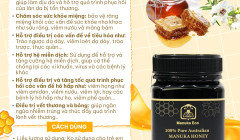 Tại sao mật ong Manuka có thể khác nhau về độ đậm đặc và màu sắc mỗi lô dù có cùng chỉ số MGO?