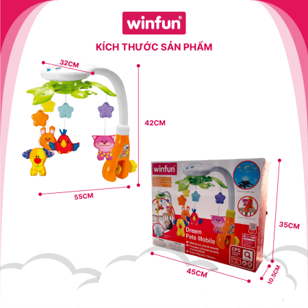 Treo cũi con thú vui nhộn Winfun 0845