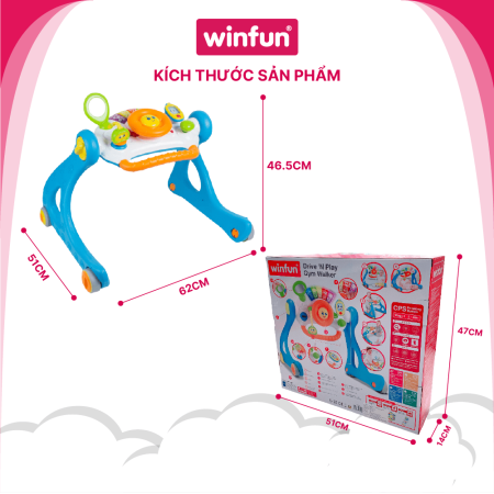 Kệ chữ A phát nhạc 5 trong 1 Winfun 0846