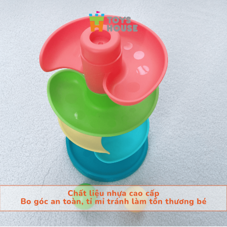 Tháp xếp chồng thả bóng cho bé ToysHouse HE0291