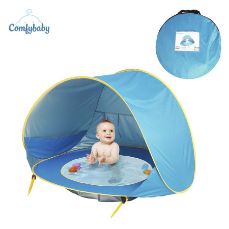 Lều đi biển che nắng cho bé Chống tia UV 50+ 4babies - Comfybaby - PQ122 - đồ chơi bãi biển