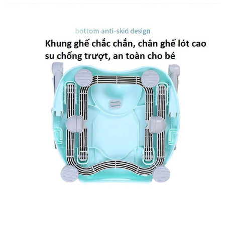 Ghế ăn dặm du lịch điều chỉnh độ cao 4 cấp độ Mastela 1013