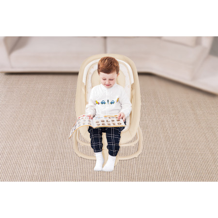 Nôi ru ngủ thư giãn kết hợp ghế ngồi ăn dặm, ghế ngồi đọc sách cho bé Mastela 8081- 8085 - 8087