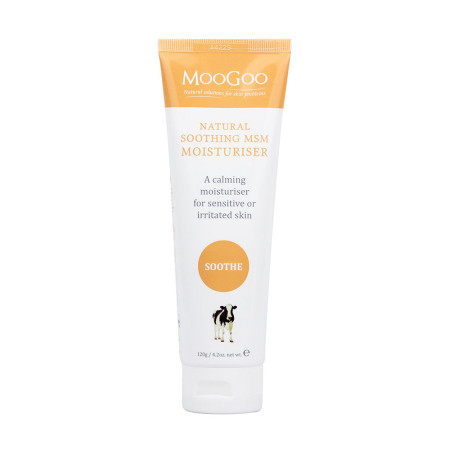 Kem Hạnh Nhân Làm Dịu Da MooGoo - Soothing MSM Moisturiser 120g