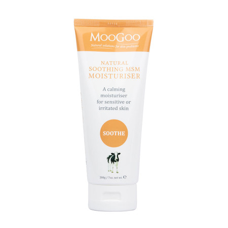 Kem Hạnh Nhân Làm Dịu Da MooGoo - Soothing MSM Moisturiser 120g