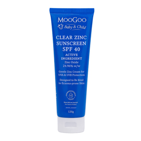 Kem Chống Nắng Phổ Rộng Vật Lý ZinC SPF 40 Cho Bé - MooGoo