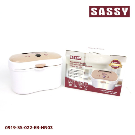 Máy giữ ấm khăn ướt điều chỉnh nhiệt độ Sassy - 0919-SS-022-EB-HN03