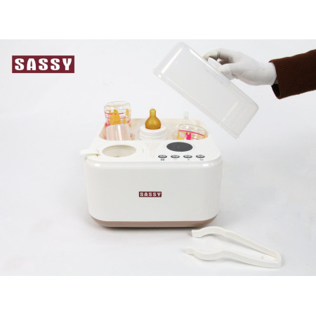 Máy Tiệt Trùng Bình Sữa và Hâm Sữa 2in1 Sassy