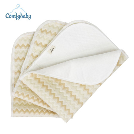 Tấm lót chống thấm thay tã cho bé 4 lớp Organic Comfybaby, kích thước 50*70cm