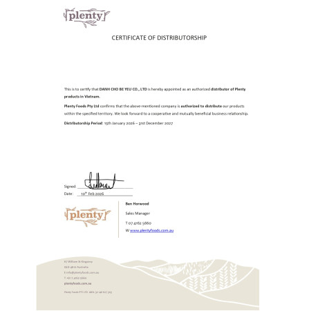  Dầu ăn ép lạnh Óc Chó 375ml Plenty Úc, tốt cho não bộ, trí nhớ phù hợp salad, soup, sinh tố