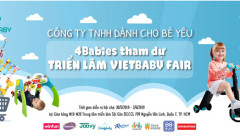 4Babies Tham Gia Hội Trợ VietBaby Fair Với Hàng Loạt Những Chương Trình Ưu Đãi Hấp Dẫn