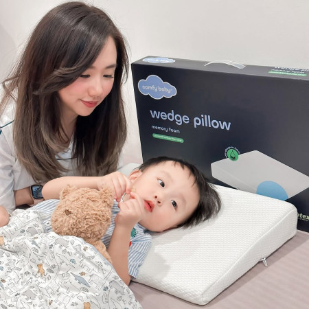 Gối Chống Trào Ngược Cho Bé ComfyBaby – Công nghệ làm mát & kháng khuẩn vượt trội