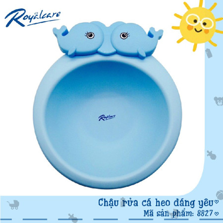 Chậu rửa mặt cá heo đáng yêu Royalcare 8827