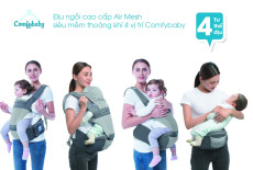 5 điều khác biệt của Địu ngồi 4 tư thế Comfybaby